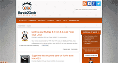 Desktop Screenshot of bande2geek.com